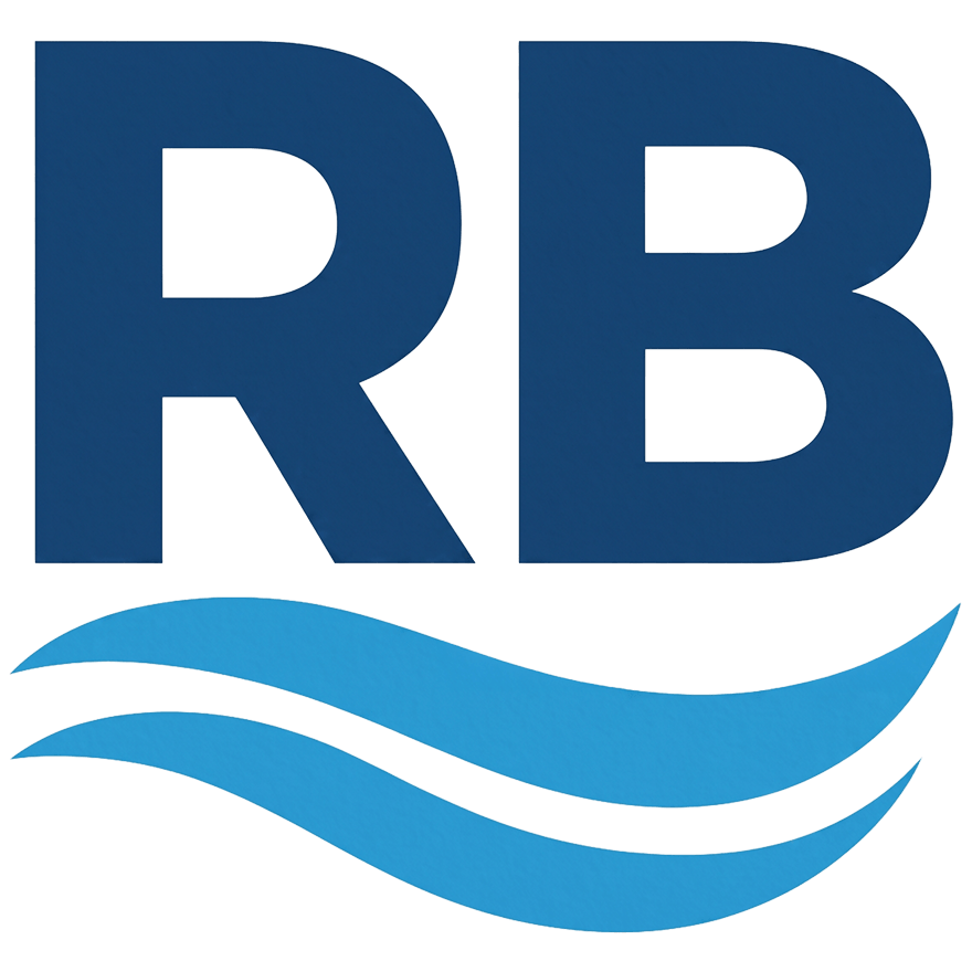 Logo da RB Piscinas